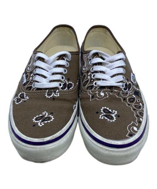 VANS（ヴァンズ）VANS (ヴァンズ) Ron Herman (ロンハーマン) ローカットスニーカー ブラウン サイズ:26cmの古着・服飾アイテム