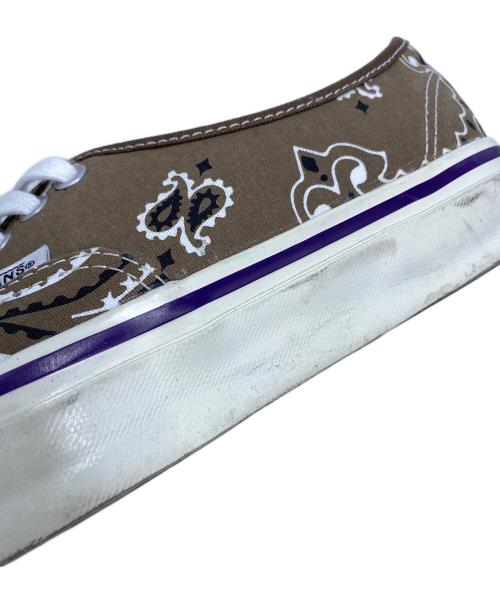 VANS（ヴァンズ）VANS (ヴァンズ) Ron Herman (ロンハーマン) ローカットスニーカー ブラウン サイズ:26cmの古着・服飾アイテム