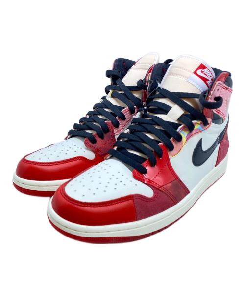 NIKE（ナイキ）NIKE (ナイキ) Spider-Man (スパイダーマン) ハイカットスニーカー レッド×ホワイト サイズ:27cmの古着・服飾アイテム