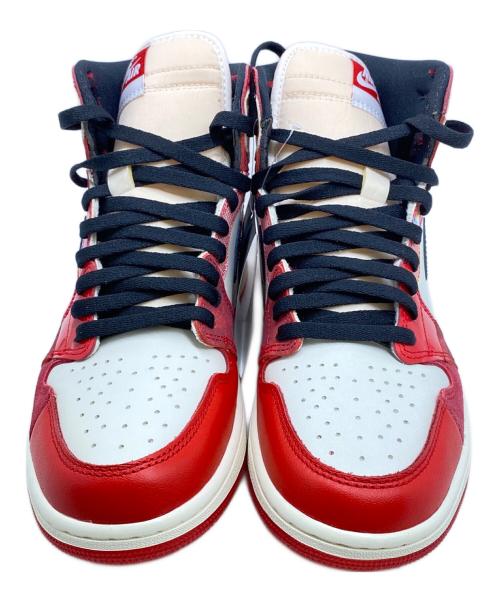 NIKE（ナイキ）NIKE (ナイキ) Spider-Man (スパイダーマン) ハイカットスニーカー レッド×ホワイト サイズ:27cmの古着・服飾アイテム