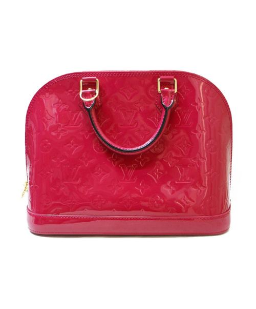 LOUIS VUITTON（ルイ ヴィトン）LOUIS VUITTON (ルイ・ヴィトン) アルマPM ショッキングピンク サイズ:PM ヴェルニ M91770の古着・服飾アイテム