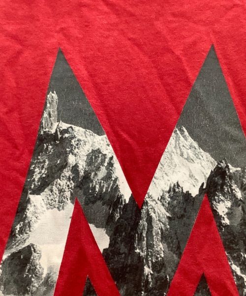 MONCLER（モンクレール）MONCLER (モンクレール) カットソー レッド サイズ:XSの古着・服飾アイテム