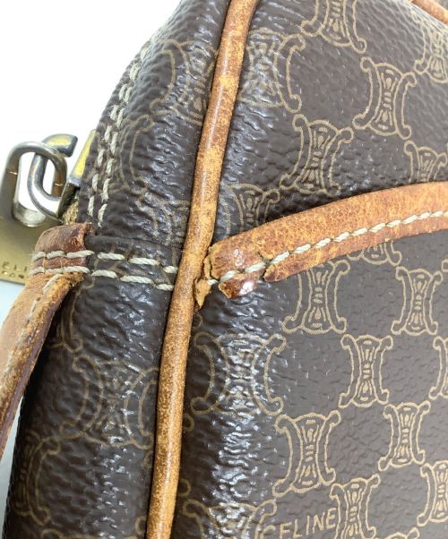 CELINE（セリーヌ）CELINE (セリーヌ) セカンドバッグ　CELINE（セリーヌ）　マカダム ブラウンの古着・服飾アイテム