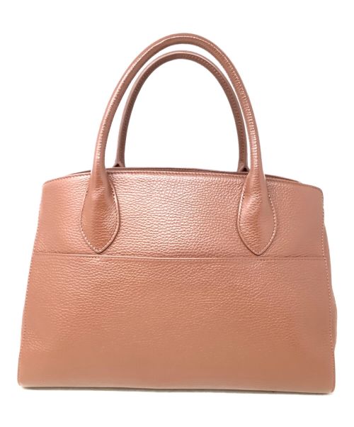 agnes b（アニエスベー）agnes b (アニエスベー) 2WAYバッグ ブラウンの古着・服飾アイテム