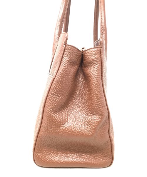 agnes b（アニエスベー）agnes b (アニエスベー) 2WAYバッグ ブラウンの古着・服飾アイテム