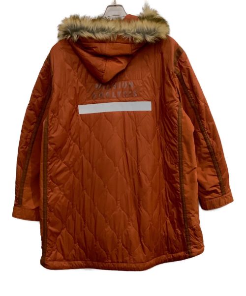 AVIREX（アヴィレックス）AVIREX (アヴィレックス) QUILT ARMY COAT オレンジ サイズ:2XLの古着・服飾アイテム