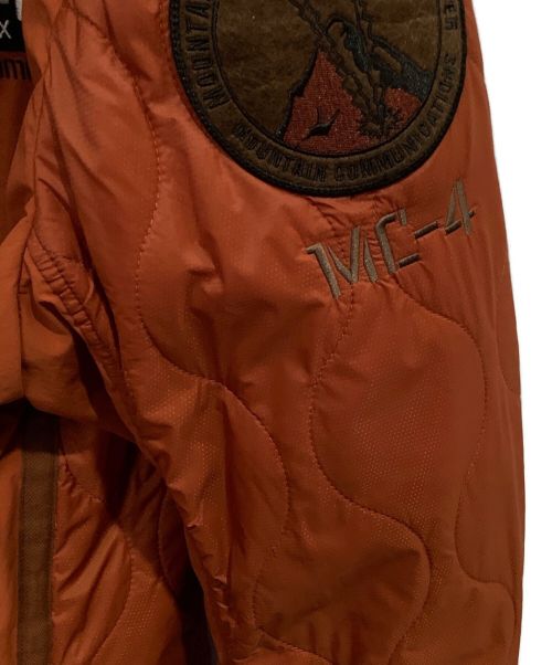 AVIREX（アヴィレックス）AVIREX (アヴィレックス) QUILT ARMY COAT オレンジ サイズ:2XLの古着・服飾アイテム