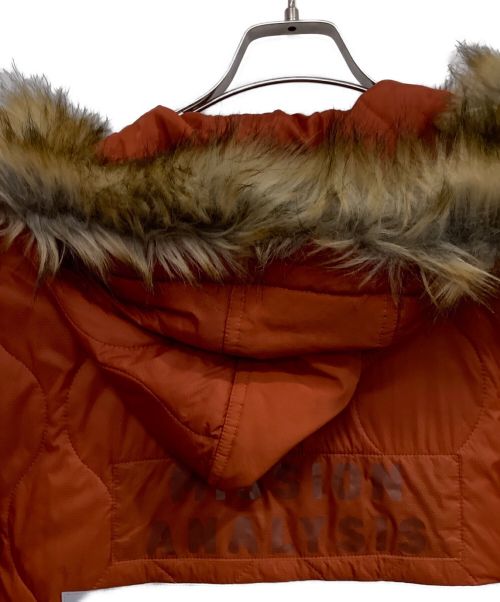 AVIREX（アヴィレックス）AVIREX (アヴィレックス) QUILT ARMY COAT オレンジ サイズ:2XLの古着・服飾アイテム