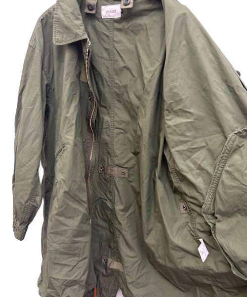 CAL O LINE（キャルオーライン）CAL O LINE (キャルオーライン) ミリタリーコート カーキ サイズ:Ｍの古着・服飾アイテム