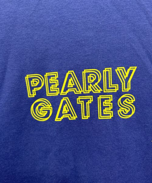 PEARLY GATES（パーリーゲイツ）PEARLY GATES (パーリーゲイツ) Tシャツ ネイビー サイズ:1 未使用品の古着・服飾アイテム
