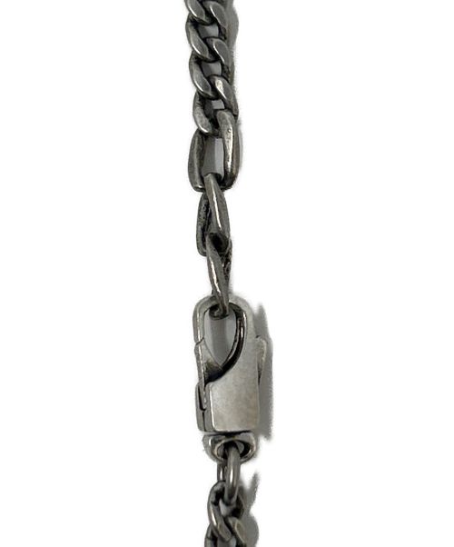 GUCCI（グッチ）GUCCI (グッチ) ターコイズブルーロゴプレートネックレス　	GUCCI（グッチ）　の古着・服飾アイテム