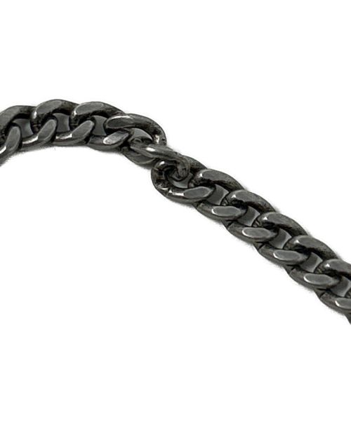 GUCCI（グッチ）GUCCI (グッチ) ターコイズブルーロゴプレートネックレス　	GUCCI（グッチ）　の古着・服飾アイテム