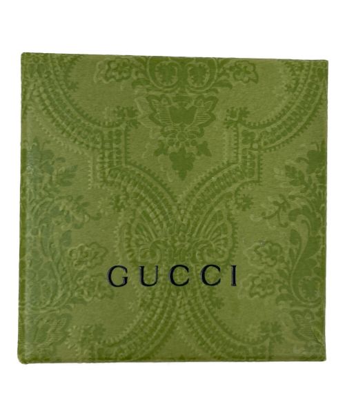 GUCCI（グッチ）GUCCI (グッチ) ターコイズブルーロゴプレートネックレス　	GUCCI（グッチ）　の古着・服飾アイテム