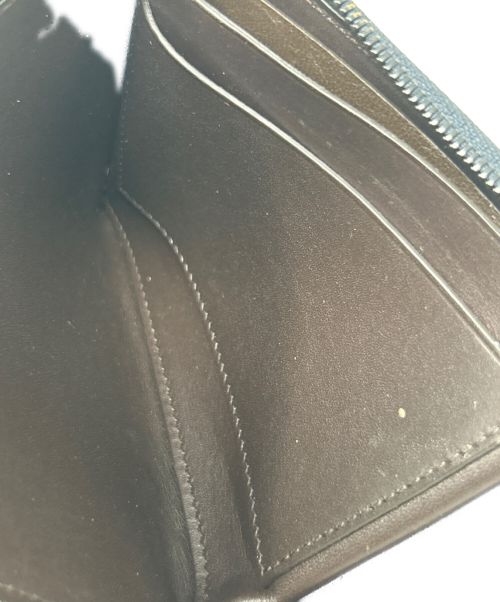 dunhill（ダンヒル）dunhill (ダンヒル) L字ファスナーコンパクトウォレット　dunhill（ダンヒル）　IM0216 ネイビーの古着・服飾アイテム