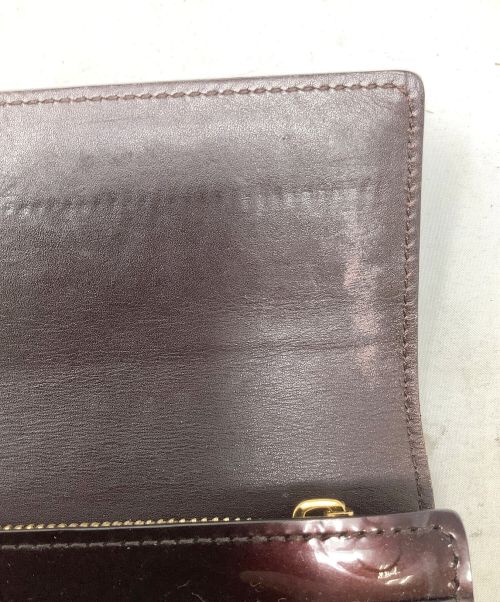 LOUIS VUITTON（ルイ ヴィトン）LOUIS VUITTON (ルイ ヴィトン) 長財布　LOUIS VUITTON（ルイヴィトン）　ヴェルニ　M93524 アマラントの古着・服飾アイテム