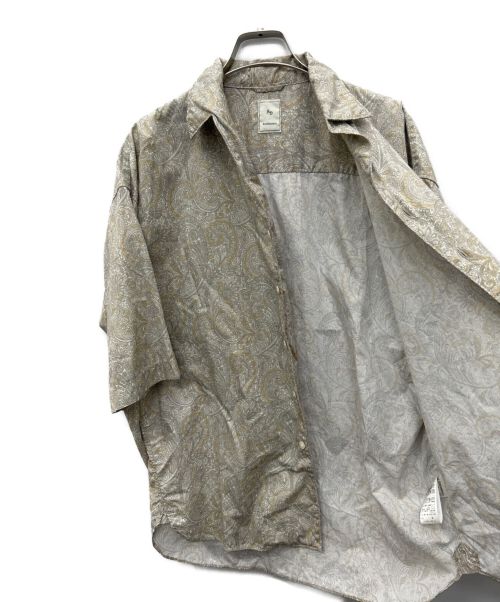 KICS DOCUMENT.（キクスドキュメント）KICS DOCUMENT. (キクスドキュメント) オープンカラーシャツ ベージュ サイズ:ＸＬの古着・服飾アイテム
