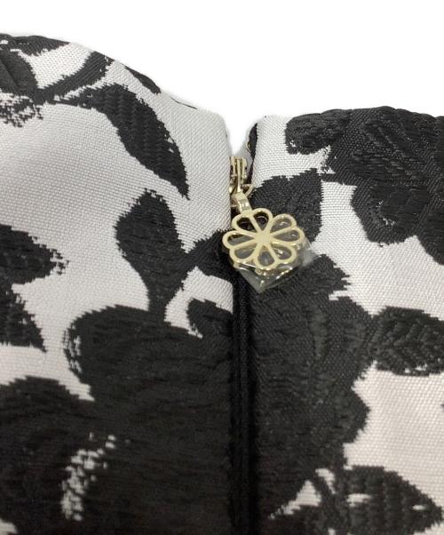 Kate Spade（ケイトスペード）Kate Spade (ケイトスペード) ワンピース ホワイト×ブラック サイズ:Ｍの古着・服飾アイテム