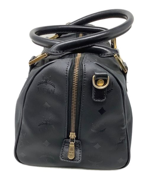 MCM（エムシーエム）MCM (エムシーエム) ミニボストンバッグ　MCM（エムシーエム） ブラックの古着・服飾アイテム
