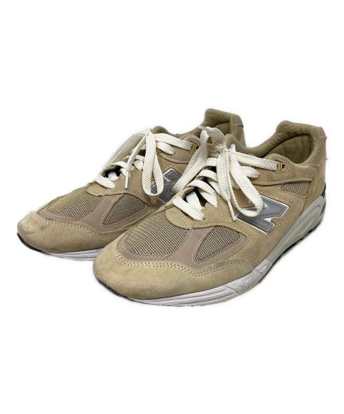 NEW BALANCE（ニューバランス）NEW BALANCE (ニューバランス) KITHコラボ ローカットスニーカー ベージュ サイズ:29.5cmの古着・服飾アイテム