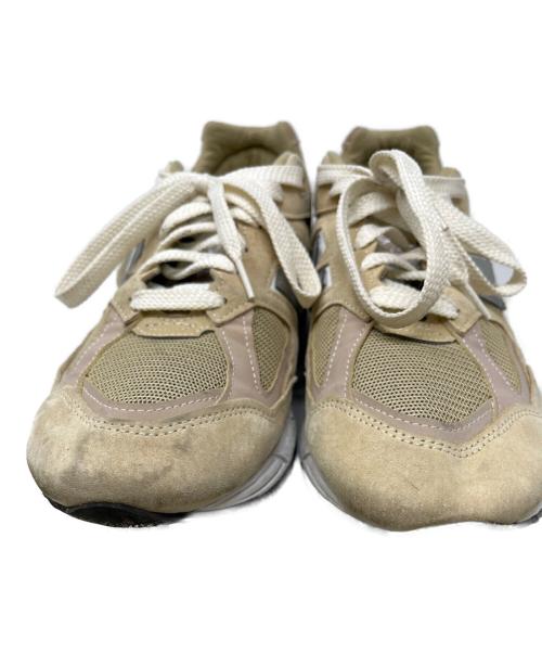 NEW BALANCE（ニューバランス）NEW BALANCE (ニューバランス) KITHコラボ ローカットスニーカー ベージュ サイズ:29.5cmの古着・服飾アイテム