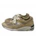 NEW BALANCE (ニューバランス) KITHコラボ ローカットスニーカー ベージュ サイズ:29.5cm：13000円