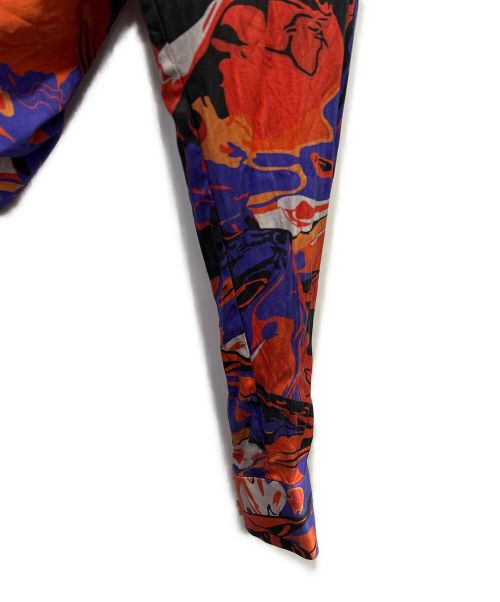 Necessity Sense（ネセシティー センス）Necessity Sense (ネセシティー センス) 総柄シャツ パープル×レッド サイズ:Mの古着・服飾アイテム