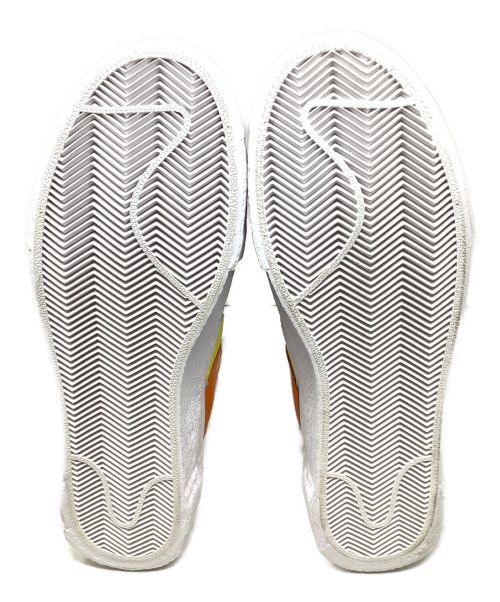 NIKE（ナイキ）NIKE (ナイキ) sacai (サカイ) ローカットスニーカー ホワイト×オレンジ サイズ:28.5 未使用品の古着・服飾アイテム