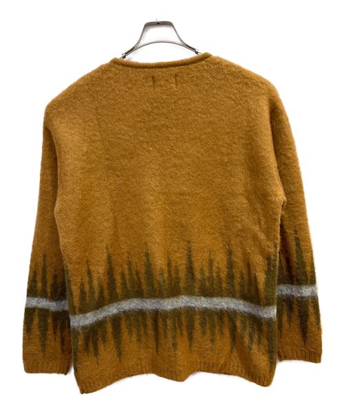 CAL O LINE（キャルオーライン）CAL O LINE (キャルオーライン) モヘアカーディガン ベージュ サイズ:Ｌの古着・服飾アイテム