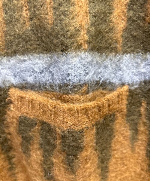 CAL O LINE（キャルオーライン）CAL O LINE (キャルオーライン) モヘアカーディガン ベージュ サイズ:Ｌの古着・服飾アイテム