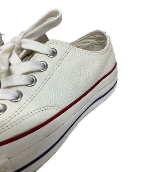 CONVERSE ADDICT（コンバース アディクト）CONVERSE ADDICT (コンバース アディクト) CHUCK TAYLOR LEATHER OX ベージュ サイズ:25の古着・服飾アイテム