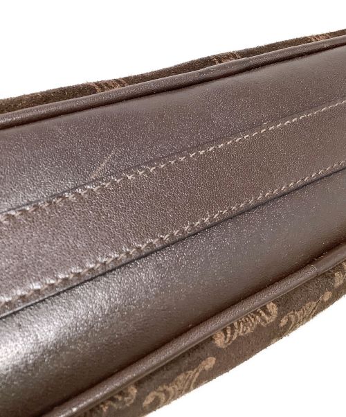 CELINE（セリーヌ）CELINE (セリーヌ) ショルダーバッグ　CELINE（セリーヌ）　マカダム ブラウンの古着・服飾アイテム