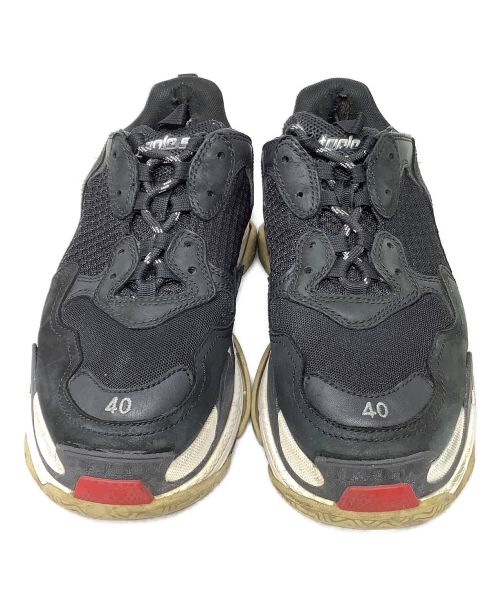 BALENCIAGA（バレンシアガ）BALENCIAGA (バレンシアガ) ローカットスニーカー ブラック サイズ:26.5ｃｍの古着・服飾アイテム