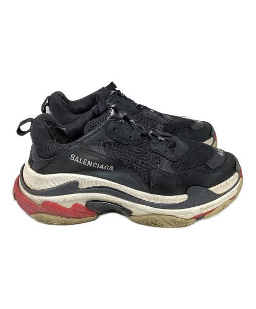 BALENCIAGA（バレンシアガ）BALENCIAGA (バレンシアガ) ローカットスニーカー ブラック サイズ:26.5ｃｍの古着・服飾アイテム