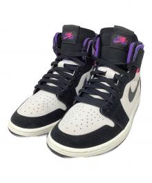 NIKE×Paris Saint-Germain（ナイキ×パリサンジェルマン）の古着「Air Jordan 1 High Zoom Air Comfort "Paris Saint Germain"」｜ブラック×ベージュ