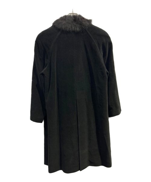 DELBA（デルバ）DELBA (デルバ) カシゴラコートフォックストリム ブラック サイズ:Lの古着・服飾アイテム