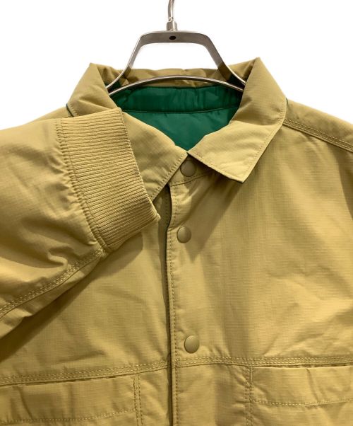 NEW BALANCE（ニューバランス）NEW BALANCE (ニューバランス) リバーシブル中綿ジャケット ベージュ サイズ:M 未使用品の古着・服飾アイテム