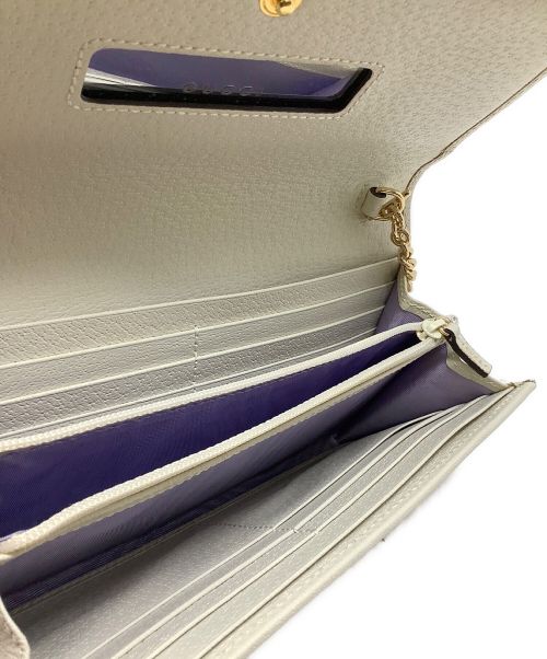 GUCCI（グッチ）GUCCI (グッチ) ショルダーウォレット ベージュの古着・服飾アイテム