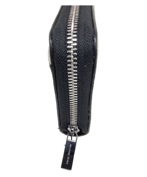 MICHAEL KORS（マイケル・コース）MICHAEL KORS (マイケルコース) ラウンド長財布　MICHAEL KORS（マイケルコース）　36U9NCRE3B クリームの古着・服飾アイテム