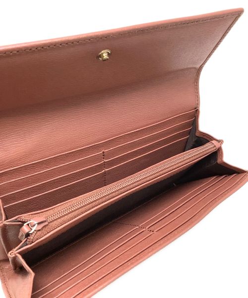 GUCCI（グッチ）GUCCI (グッチ) 長財布　GUCCI（グッチ）　309702 ブラウンの古着・服飾アイテム