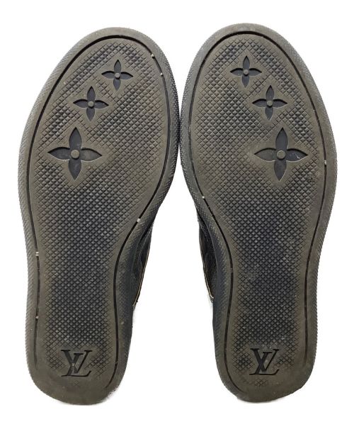 LOUIS VUITTON（ルイ ヴィトン）LOUIS VUITTON (ルイ ヴィトン) モノグラムスエード切替 ハイカット ネイビー サイズ:23.5の古着・服飾アイテム