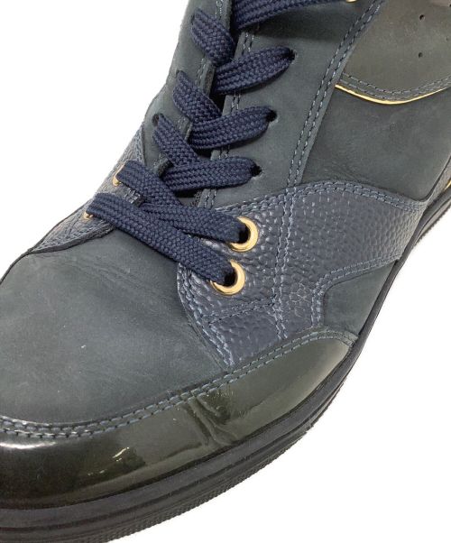 LOUIS VUITTON（ルイ ヴィトン）LOUIS VUITTON (ルイ ヴィトン) モノグラムスエード切替 ハイカット ネイビー サイズ:23.5の古着・服飾アイテム