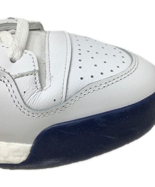 adidas（アディダス）adidas (アディダス) HUMAN MADE (ヒューマンメイド) ローカットスニーカー ホワイト×ネイビー×イエロー サイズ:28.5の古着・服飾アイテム