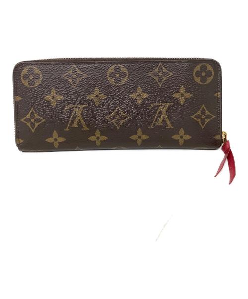 LOUIS VUITTON（ルイ ヴィトン）LOUIS VUITTON (ルイ ヴィトン) 長財布 LOUIS VUITTON（ルイヴィトン）　M60742　ポルトフォイユ・クレマンス フューシャの古着・服飾アイテム