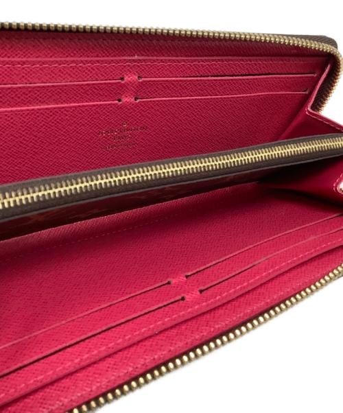LOUIS VUITTON（ルイ ヴィトン）LOUIS VUITTON (ルイ ヴィトン) 長財布 LOUIS VUITTON（ルイヴィトン）　M60742　ポルトフォイユ・クレマンス フューシャの古着・服飾アイテム