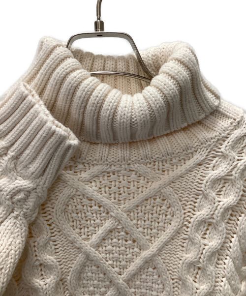 Chloe（クロエ）Chloe (クロエ) ハイネックニット ベージュ サイズ:14 未使用品の古着・服飾アイテム