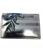 PELLE MORBIDAペッレモルビダ）の古着「カードケース」｜シルバー