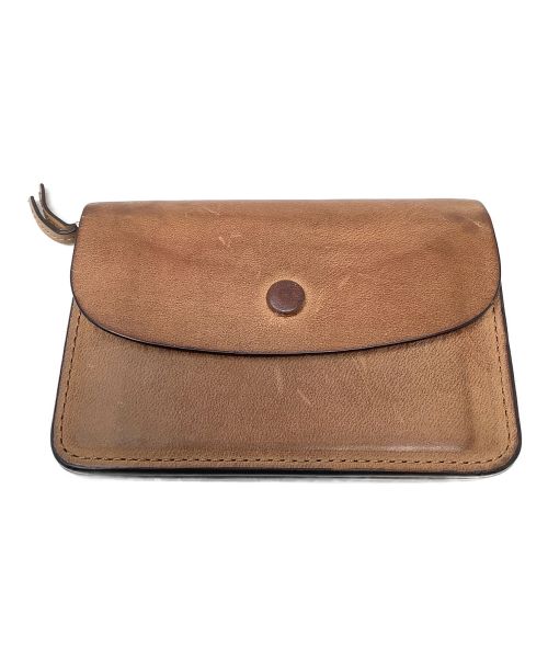 SLOW&CO（スロウアンドコー）SLOW&CO (スロウ) コインケース　SLOW&CO　イングラサット　SO7491-2 ブラウンの古着・服飾アイテム