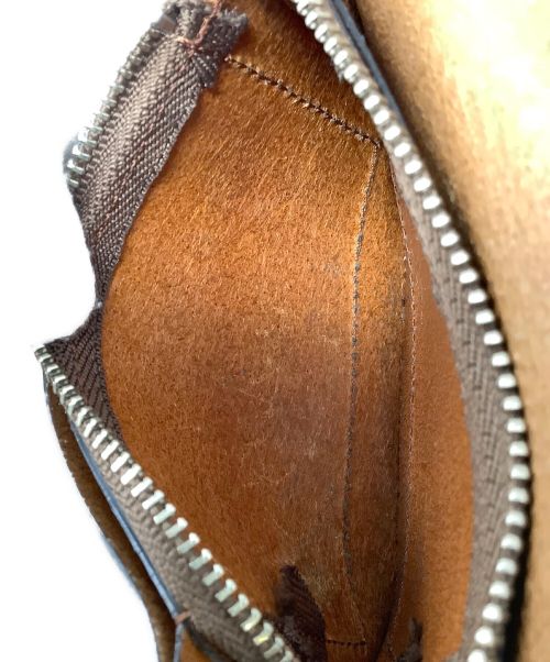 SLOW&CO（スロウアンドコー）SLOW&CO (スロウ) コインケース　SLOW&CO　イングラサット　SO7491-2 ブラウンの古着・服飾アイテム