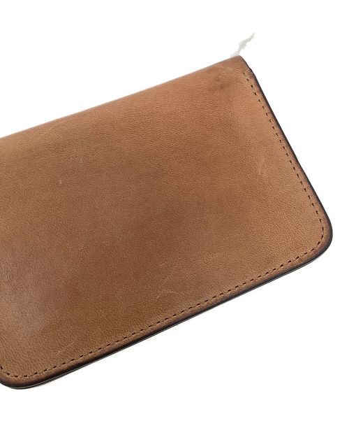 SLOW&CO（スロウアンドコー）SLOW&CO (スロウ) コインケース　SLOW&CO　イングラサット　SO7491-2 ブラウンの古着・服飾アイテム