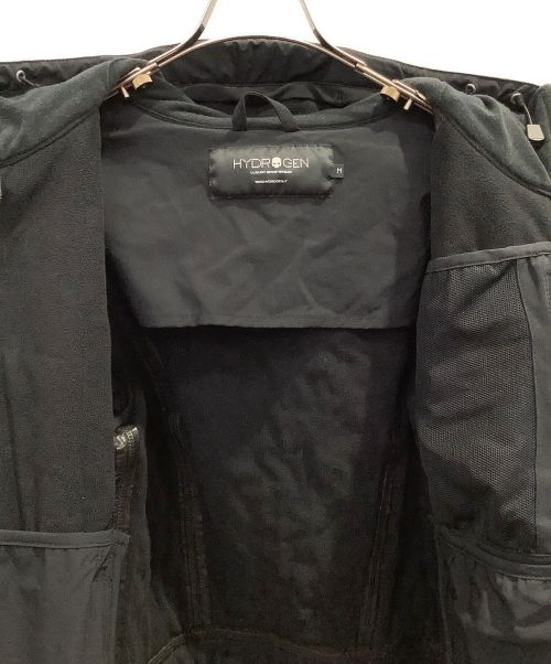 HYDROGEN（ハイドロゲン）HYDROGEN (ハイドロゲン) マウンテンパーカー ブラック サイズ:Ｍの古着・服飾アイテム